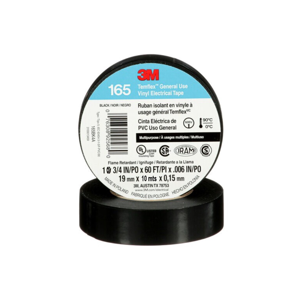 Cinta Aislante Temflex™ 165 PVC
