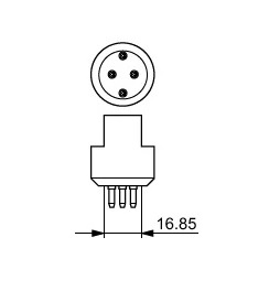 Philips Dynapower TUV 335W - Detalle extremo